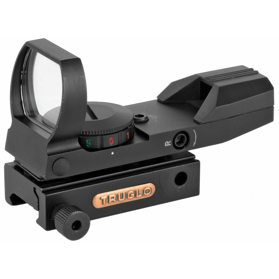 TRUGLO OPEN RED DOT DUAL COLOR BLACK - Get Tight Gear