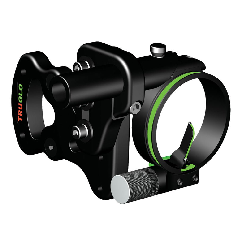 TruGlo Pendulum Sight Black 1 Pin .029 RH/LH - Get Tight Gear