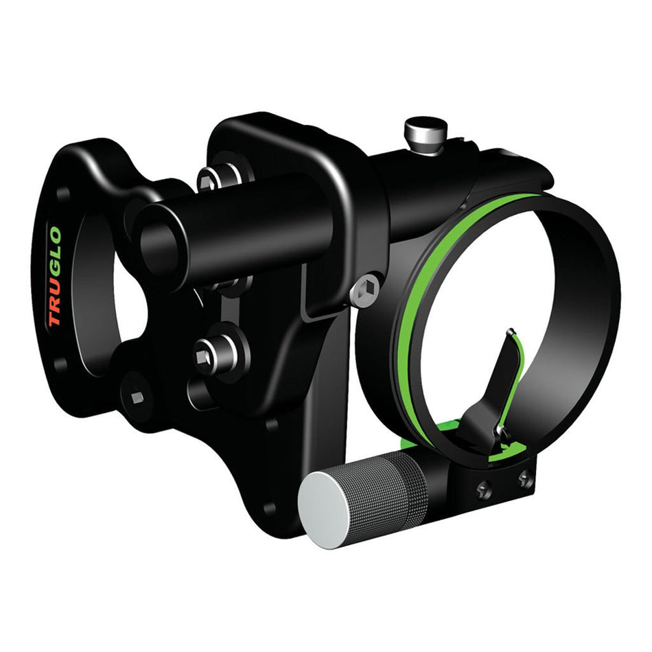 TruGlo Pendulum Sight Black 1 Pin .029 RH/LH - Get Tight Gear