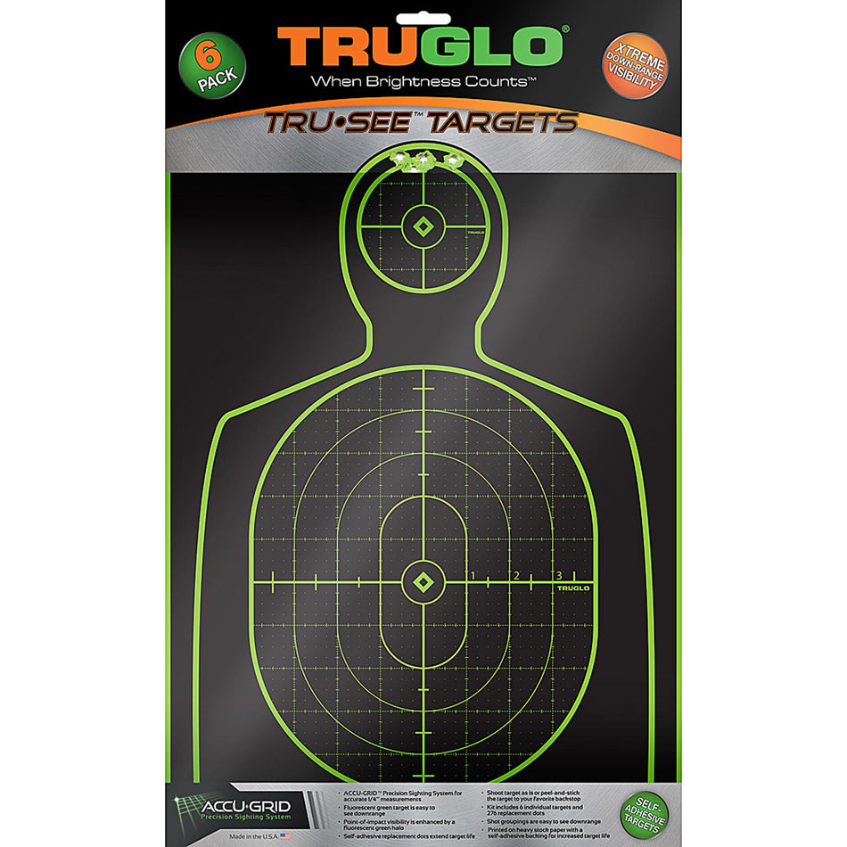 TRUGLO TRU - SEE HNDGN TGT 12X18 6PK - Get Tight Gear