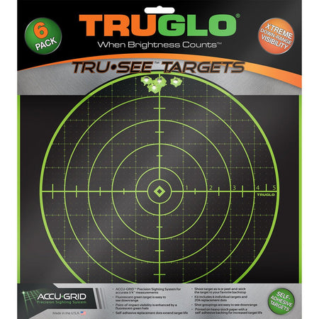 TruGlo TruSee Splatter 100 Yard Target Green 12x12 6 pk. - Get Tight Gear