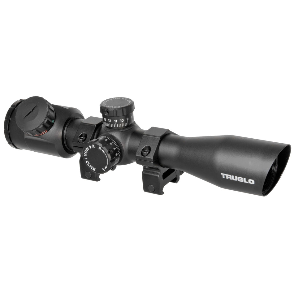 TRUGLO XTREME 4X32 MDOT IR RINGS BLK - Get Tight Gear