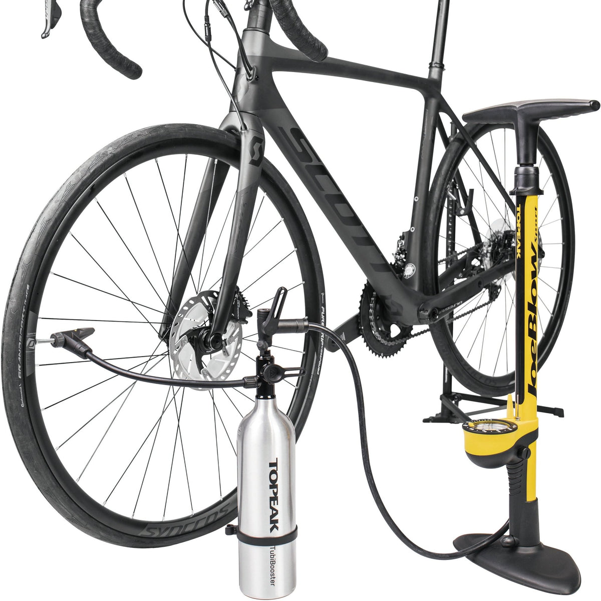 Tubibooster X Air Pump - Get Tight Gear