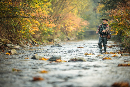 Tungsten Bead Kaufmann's Brown Stone Fly with Rubber Legs - Stonefly Wet Fly - 6 Flies Hook Size 6 - Get Tight Gear