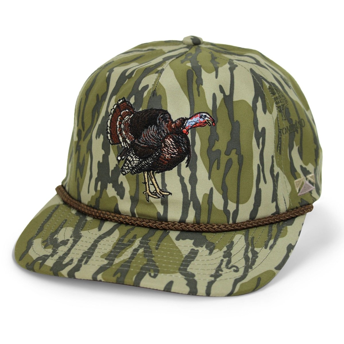 Turkey Gobbler Trucker Hat on Original Bottomland - Get Tight Gear