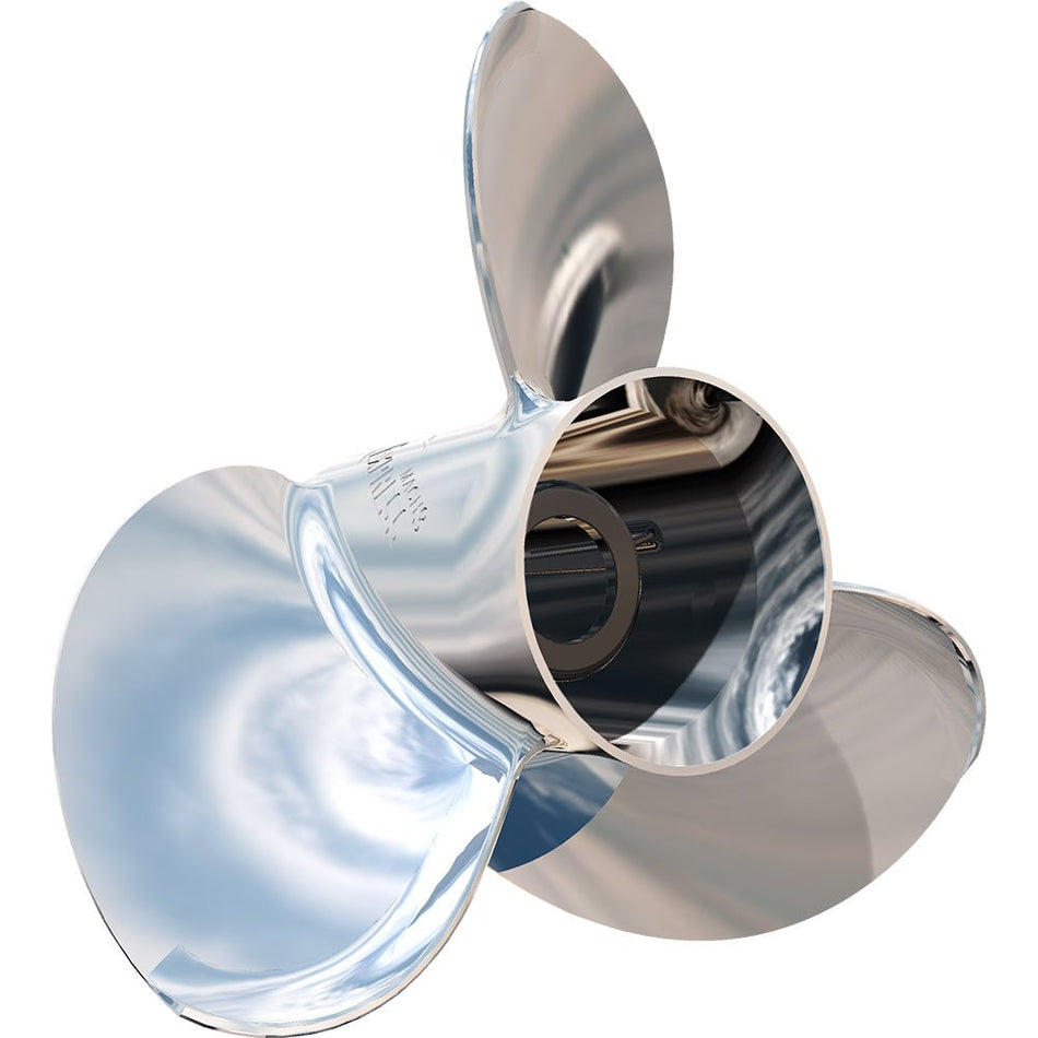Turning Point Express Mach3 - Right Hand - Stainless Steel Propeller - E1 - 1014 - 3 - Blade - 10.38" x 14 Pitch - Get Tight Gear