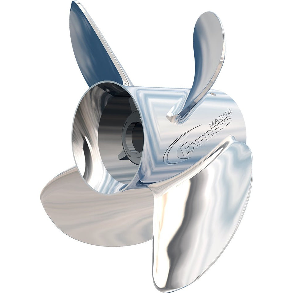 Turning Point Express Mach4 - Left Hand - Stainless Steel Propeller - EX - 1417 - 4L - 4 - Blade - 14.5" x 17 Pitch - Get Tight Gear