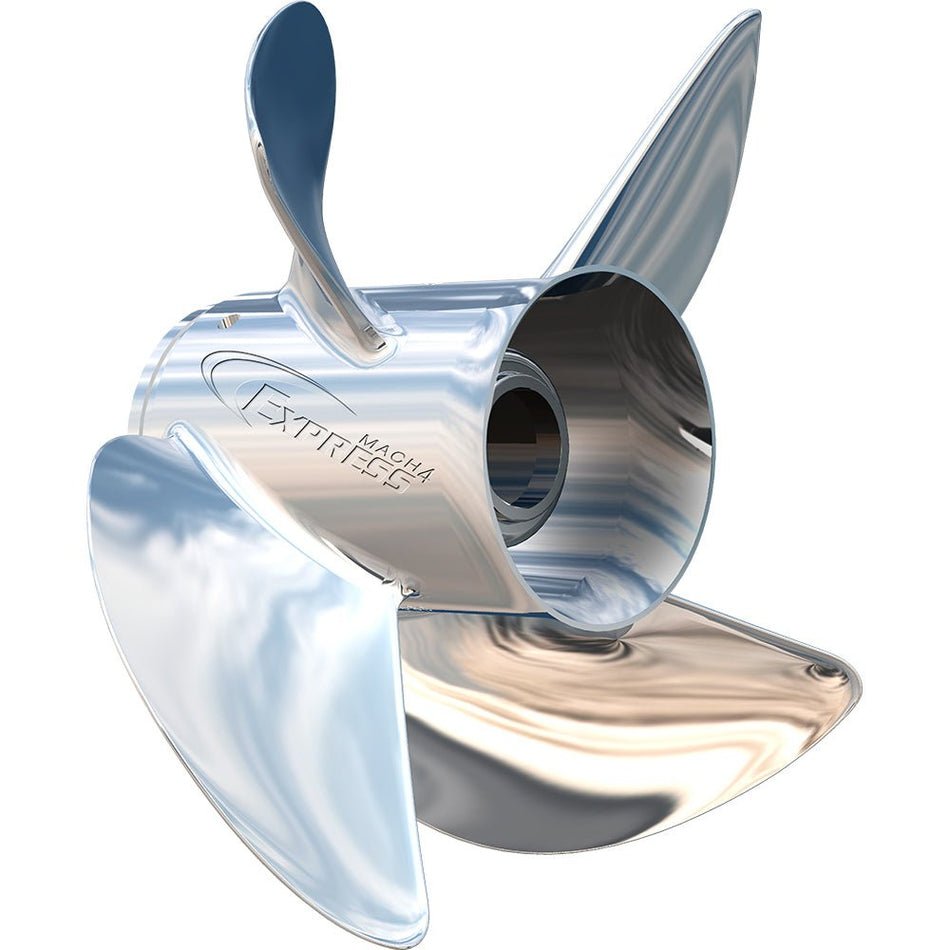 Turning Point Express Mach4 - Right Hand - Stainless Steel Propeller - EX - 1423 - 4 - 4 - Blade - 14.3" x 23 Pitch - Get Tight Gear