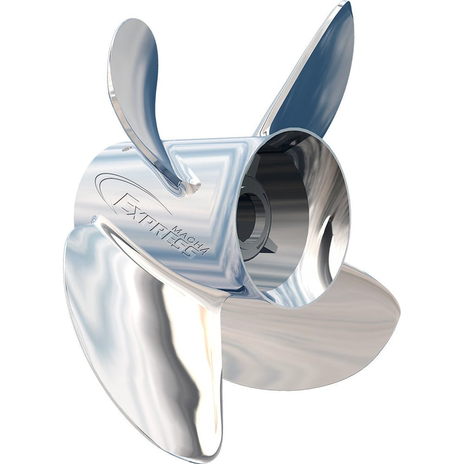 Turning Point Express Mach4 - Right Hand - Stainless Steel Propeller - EX - 1513 - 4 - 4 - Blade - 15.3" x 13 Pitch - Get Tight Gear