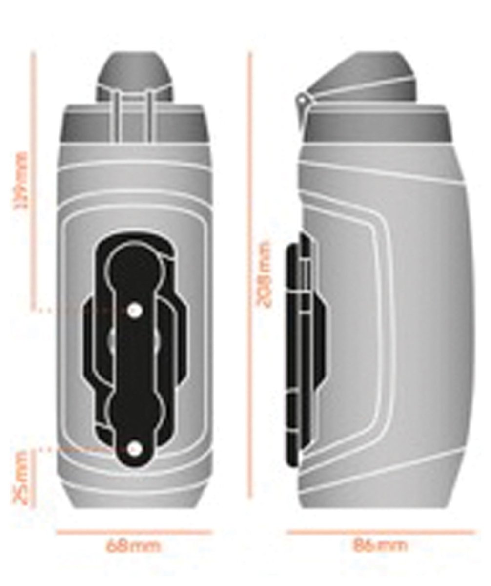 Twist 590 Ml Bottle Set Clear - Get Tight Gear