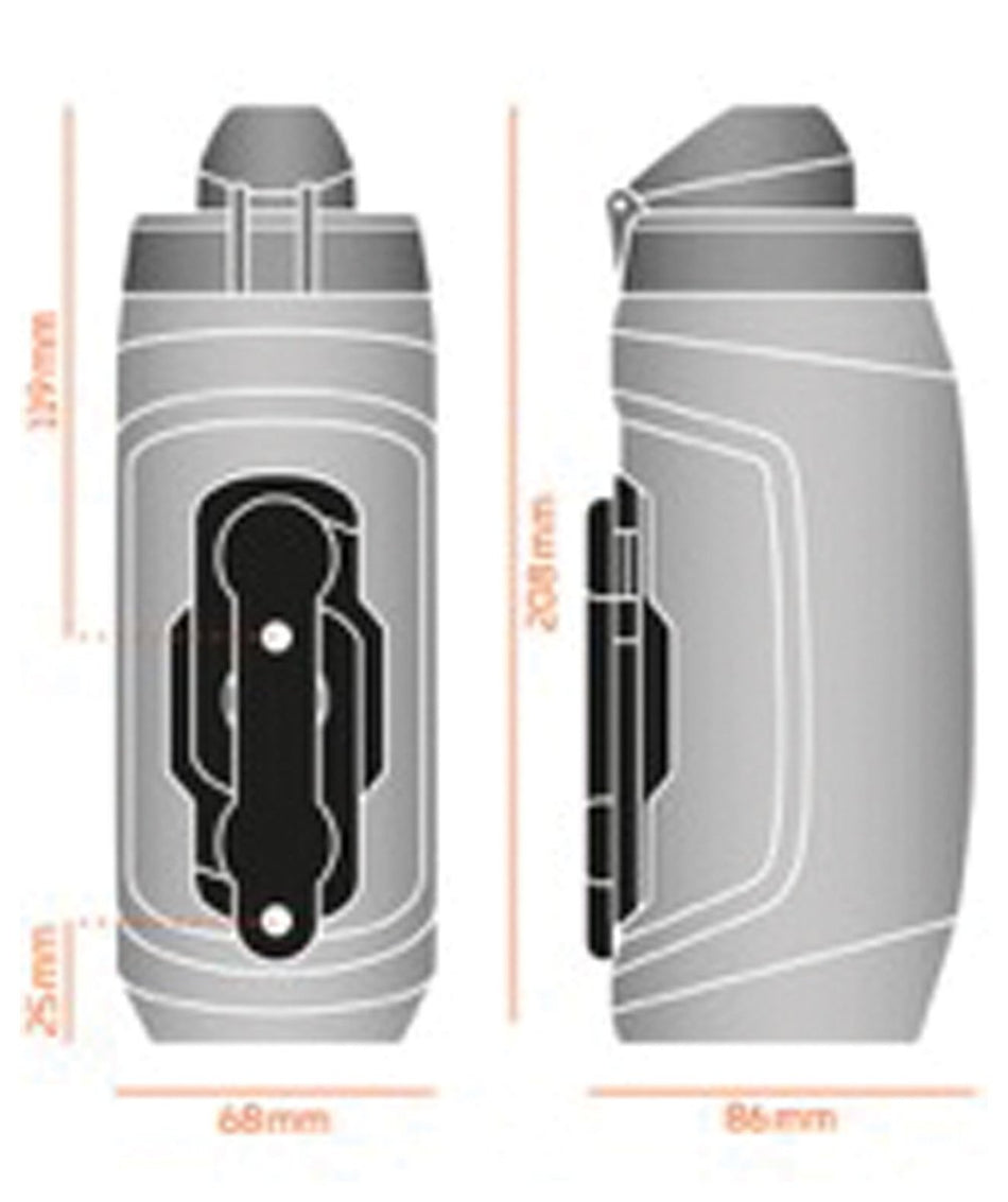 Twist 590 Ml Bottle Set Clear - Get Tight Gear