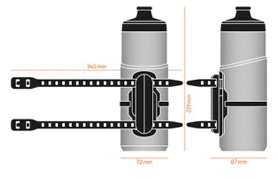 Twist 600 Ml Bottle W Uni Base - Get Tight Gear