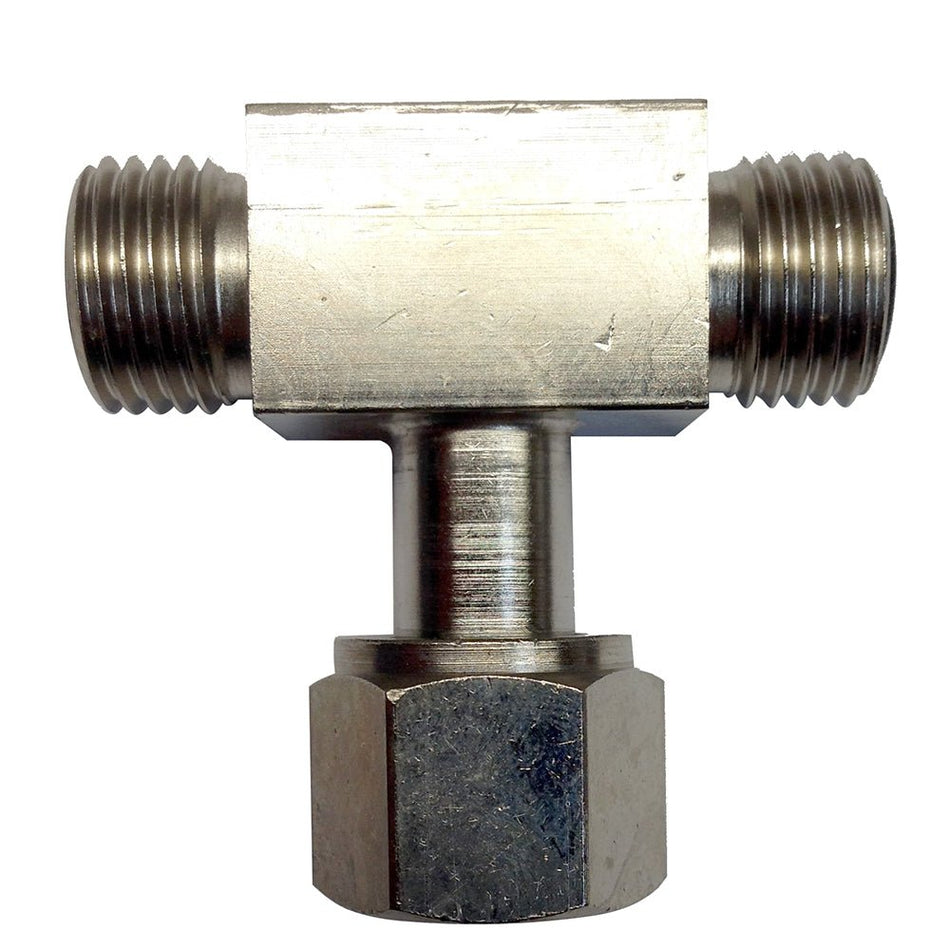 Uflex Powertech Bulkhead T - Fitting - Get Tight Gear