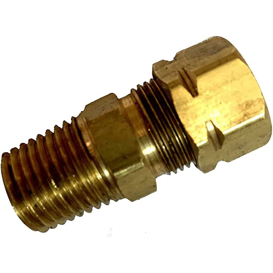Uflex Straight Helm Fitting 1/4 NPT f/UP Comp Line & Autopilot Return Line - Get Tight Gear