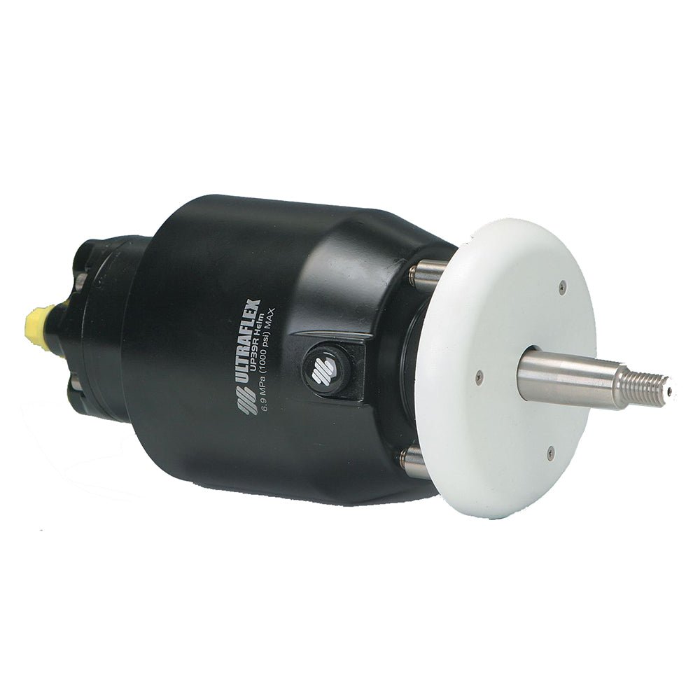 Uflex UP28R Rear Mount Helm 1.7 cu. 3/4" Tapered Stainless Steel Shaft - Get Tight Gear