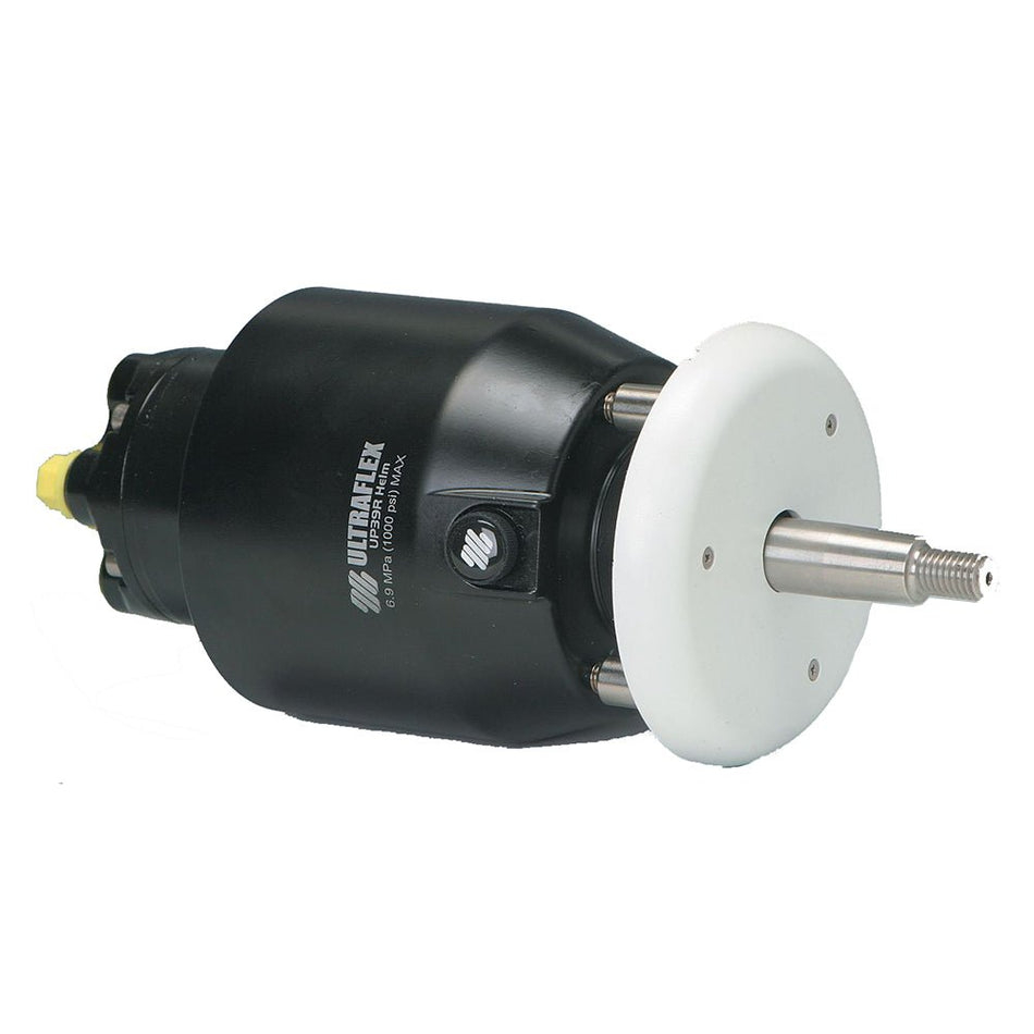 Uflex UP28R Rear Mount Helm 1.7 cu. 3/4" Tapered Stainless Steel Shaft - Get Tight Gear