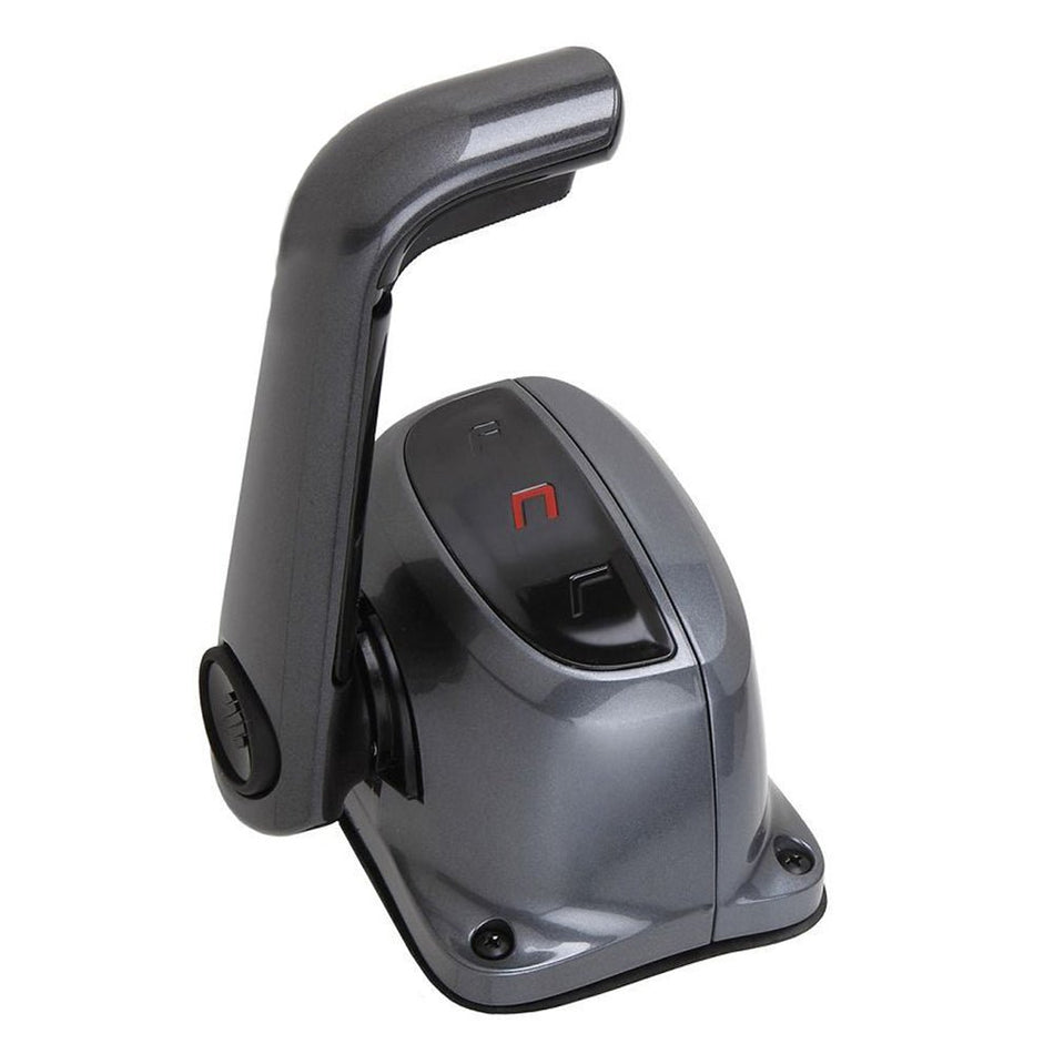 UflexSingle Lever Top Mount Control w/Neutral Lock - No Trim Switch - Black - Get Tight Gear