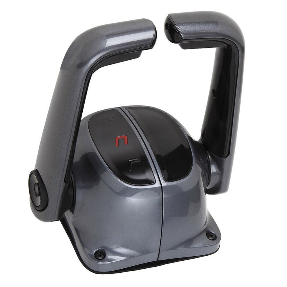 UflexTwin Lever Top Mount Control w/Neutral Lock - No Trim Switch - Black - Get Tight Gear