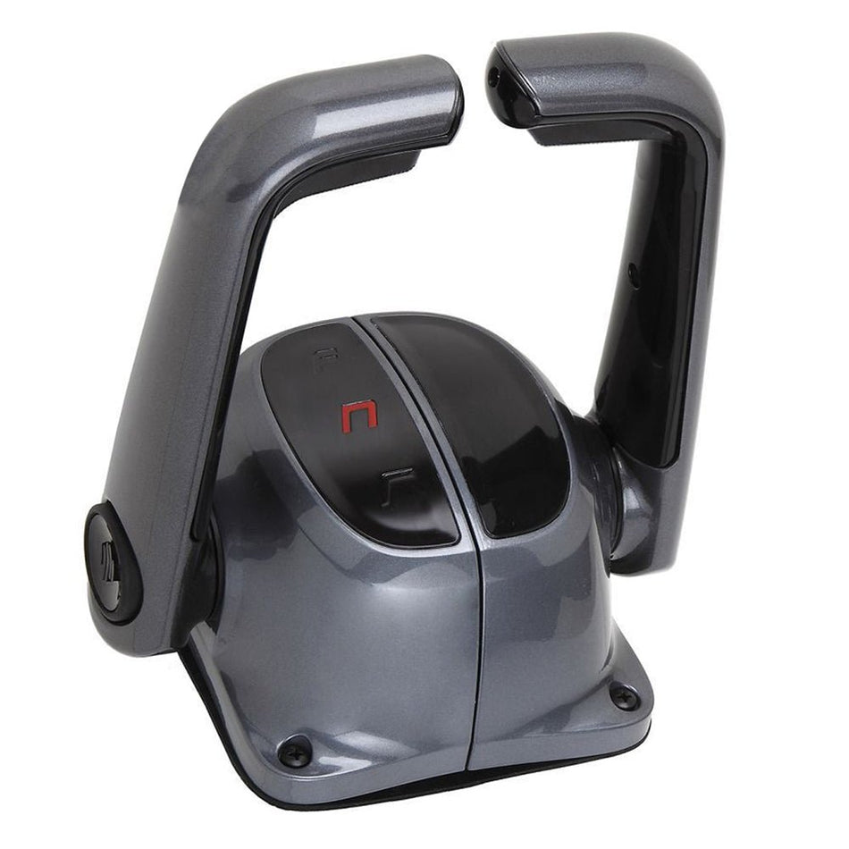 UflexTwin Lever Top Mount Control w/Neutral Lock - No Trim Switch - Black - Get Tight Gear