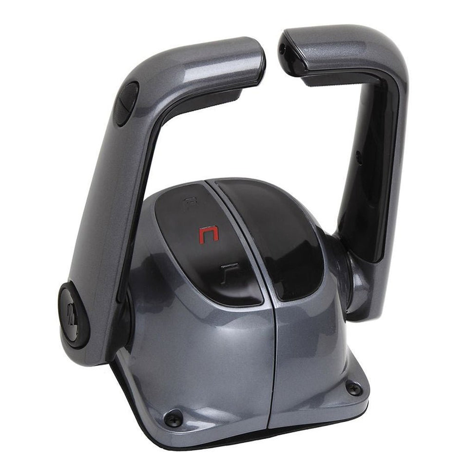 UflexTwin Lever Top Mount Control w/Neutral Lock & Trim Switch - Black - Get Tight Gear