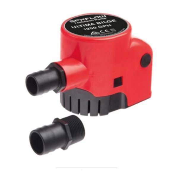 ULTIMA BILGE PMP 1250GPH 12V W/SWIT - Get Tight Gear