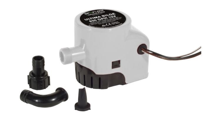 ULTIMA BILGE PMP 800GPH 12V W/SWIT - Get Tight Gear