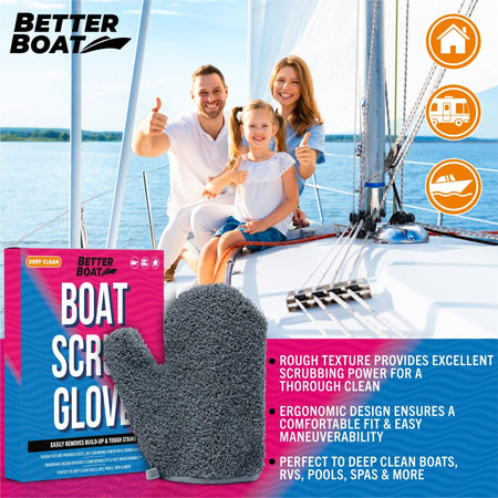 Ultimate Boat Scrubbing Glove - Get Tight Gear