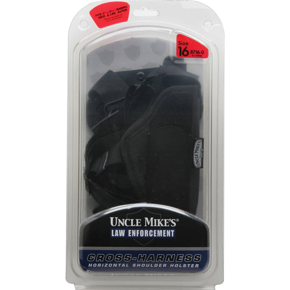 U/M HORZ SHLDR HLSTR SZ 16 BLK AMBI - Get Tight Gear