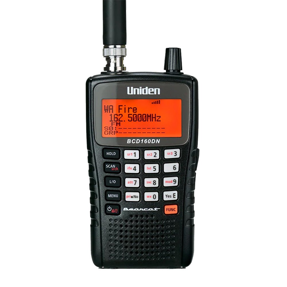 Uniden BCD160DN Feature - Packed Digital Handheld Scanner - Get Tight Gear