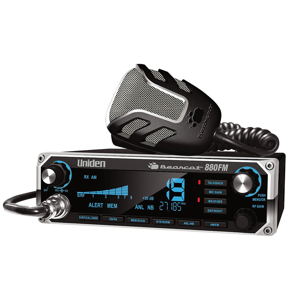 Uniden Bearcat 880FM CB Radio w/AM/FM - Get Tight Gear