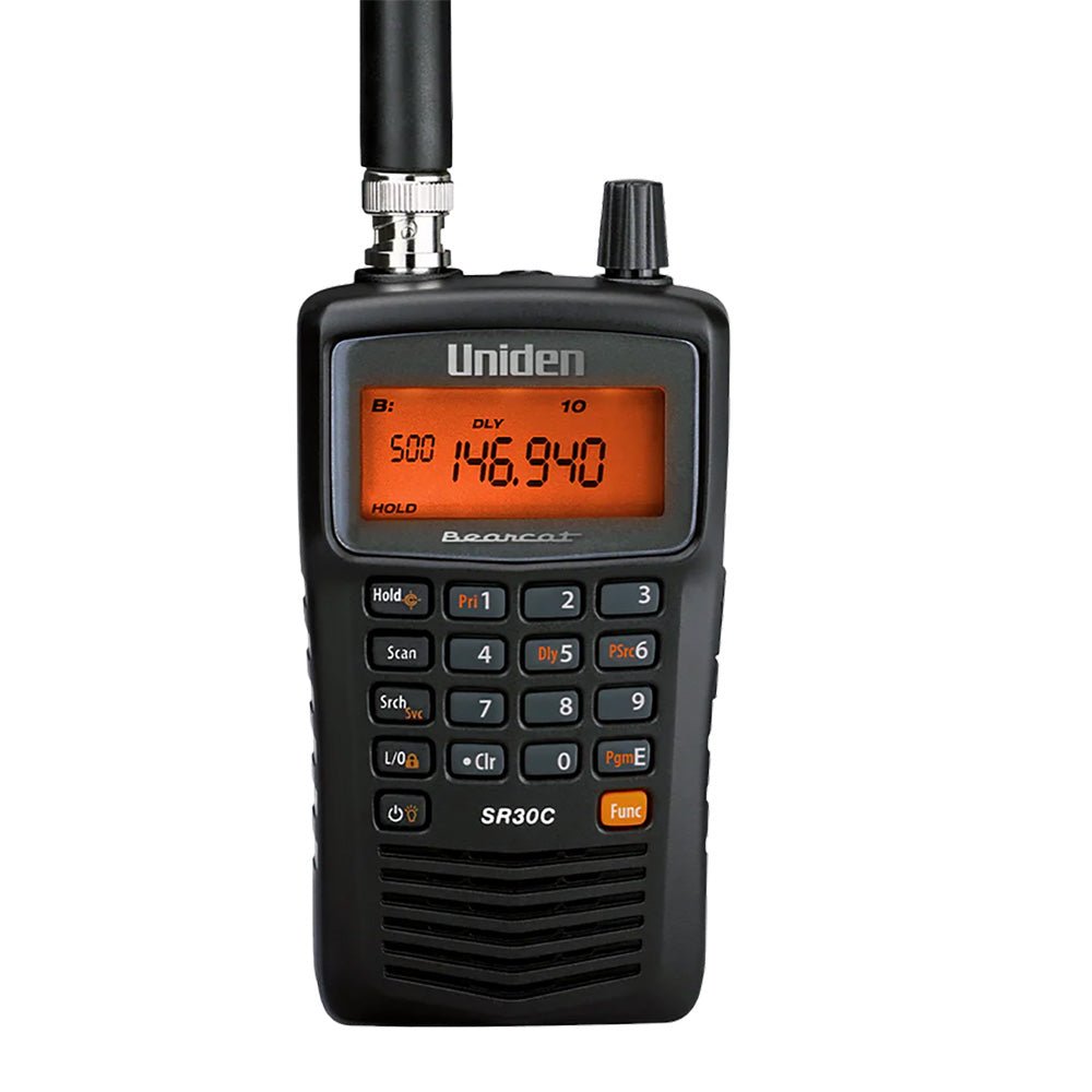 Uniden Bearcat SR30C Versatile Analog Handheld Scanner - Get Tight Gear