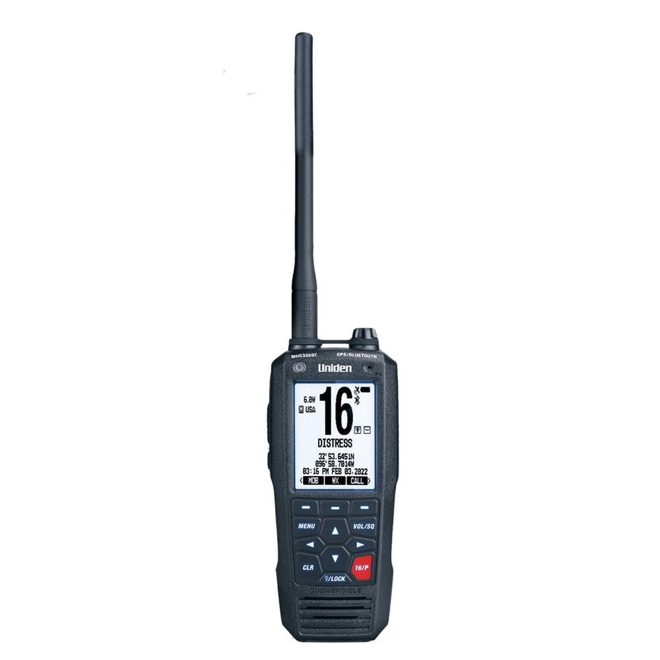 Uniden MHS338BT VHF Marine Radio w/GPS & Bluetooth - Get Tight Gear