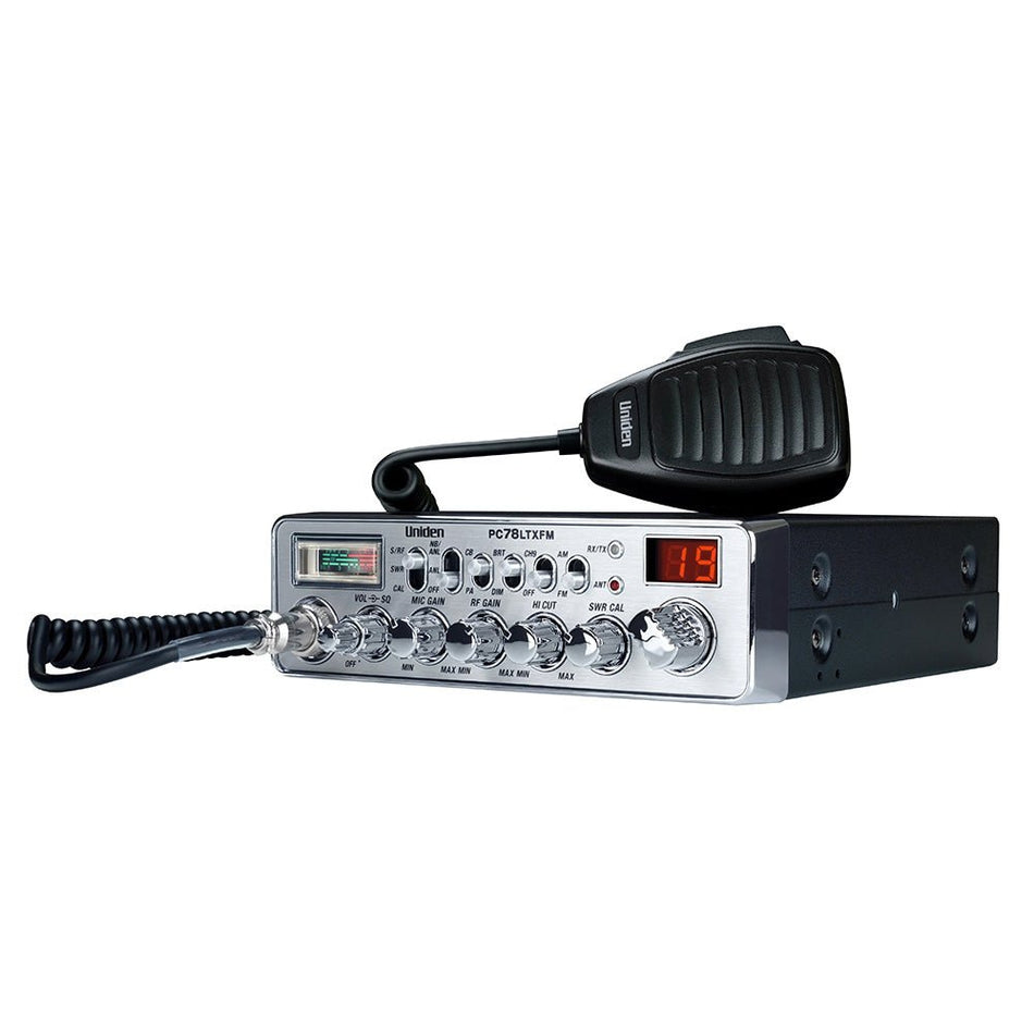 Uniden PC78LTXFM CB Radio w/AM/FM - Get Tight Gear
