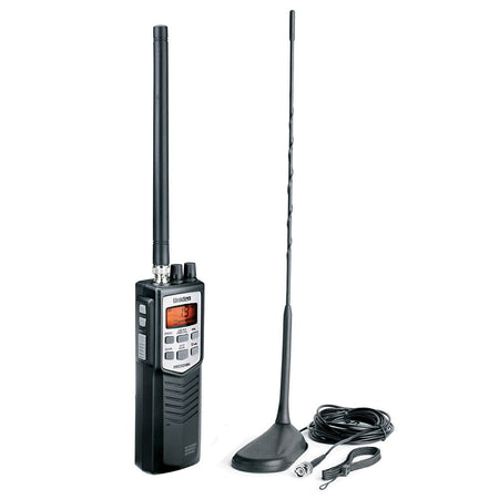 Uniden PRO501TK Handheld CB Radio w/High Gain Magnetic Mount Antenna - Get Tight Gear
