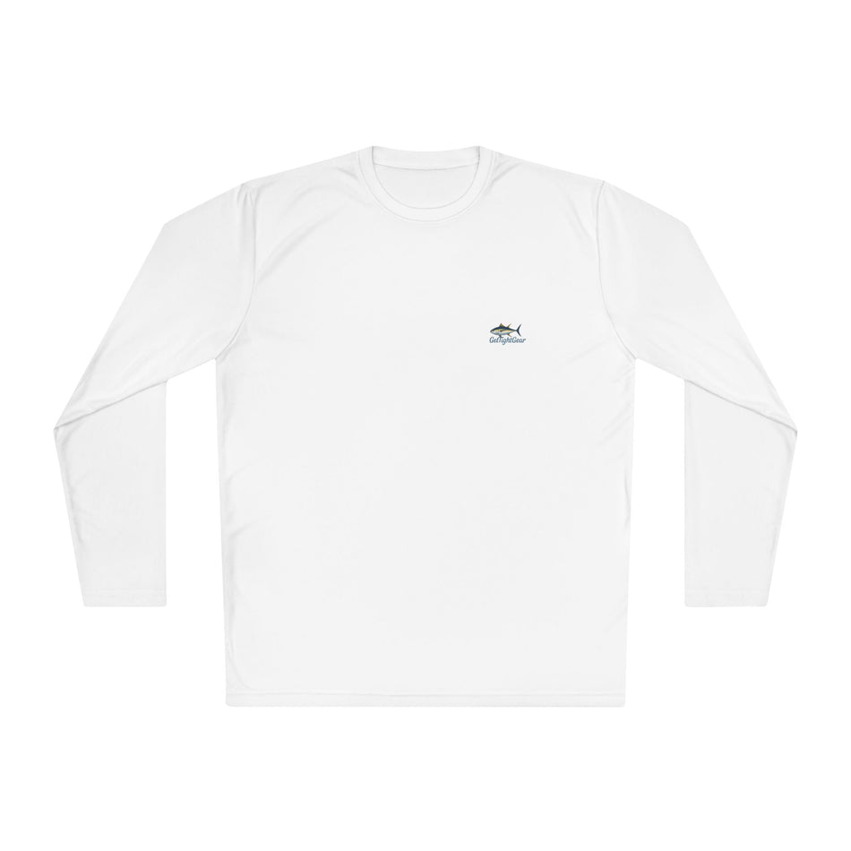 Unisex Fishing Long Sleeve Tee - "The Tug is the Drug™" Fishing Apparel - Get Tight Gear