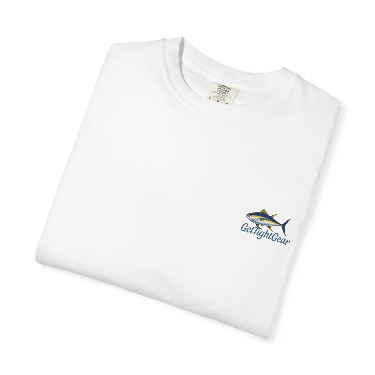 Unisex Fishing T-Shirt - 'The Tug is The Drug™' Garment - Dyed Tee for Anglers - Get Tight Gear