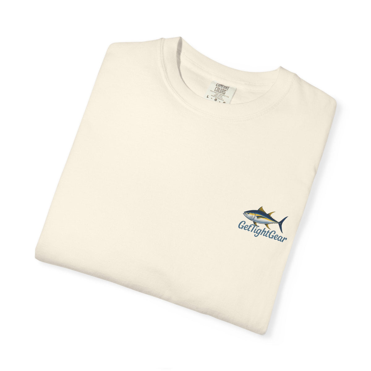 Unisex Fishing T-Shirt - 'The Tug is The Drug™' Garment - Dyed Tee for Anglers - Get Tight Gear