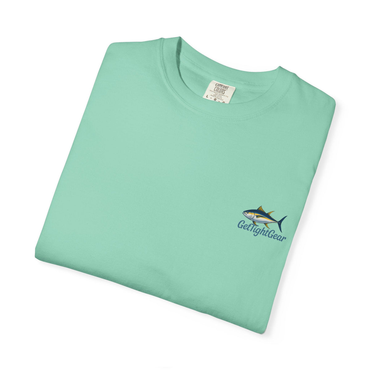 Unisex Fishing T-Shirt - 'The Tug is The Drug™' Garment - Dyed Tee for Anglers - Get Tight Gear