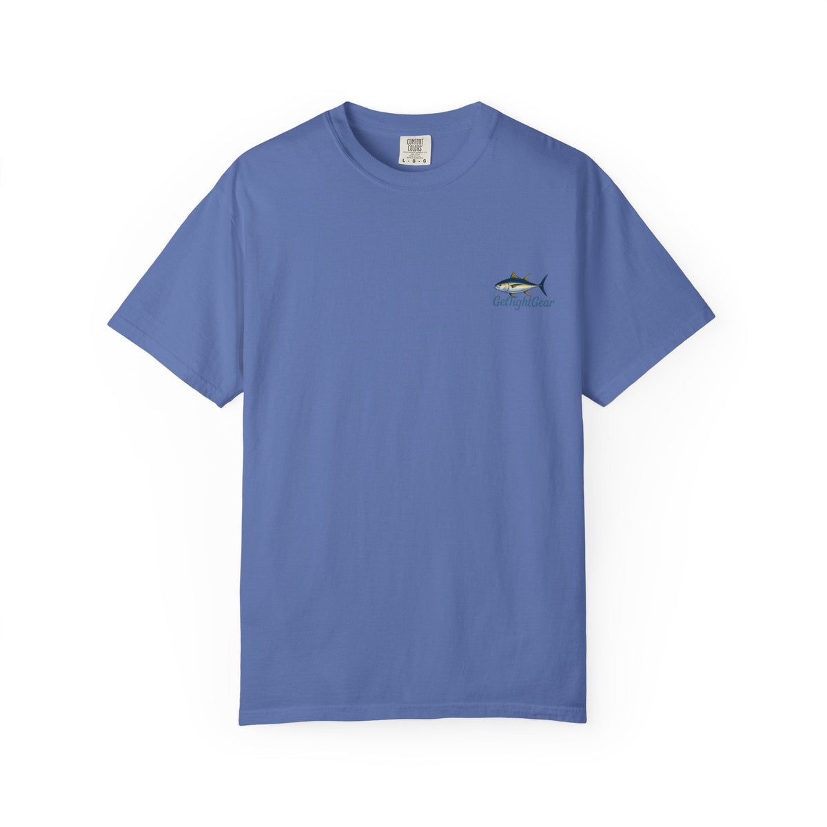 Unisex Fishing T-Shirt - 'The Tug is The Drug™' Garment - Dyed Tee for Anglers - Get Tight Gear