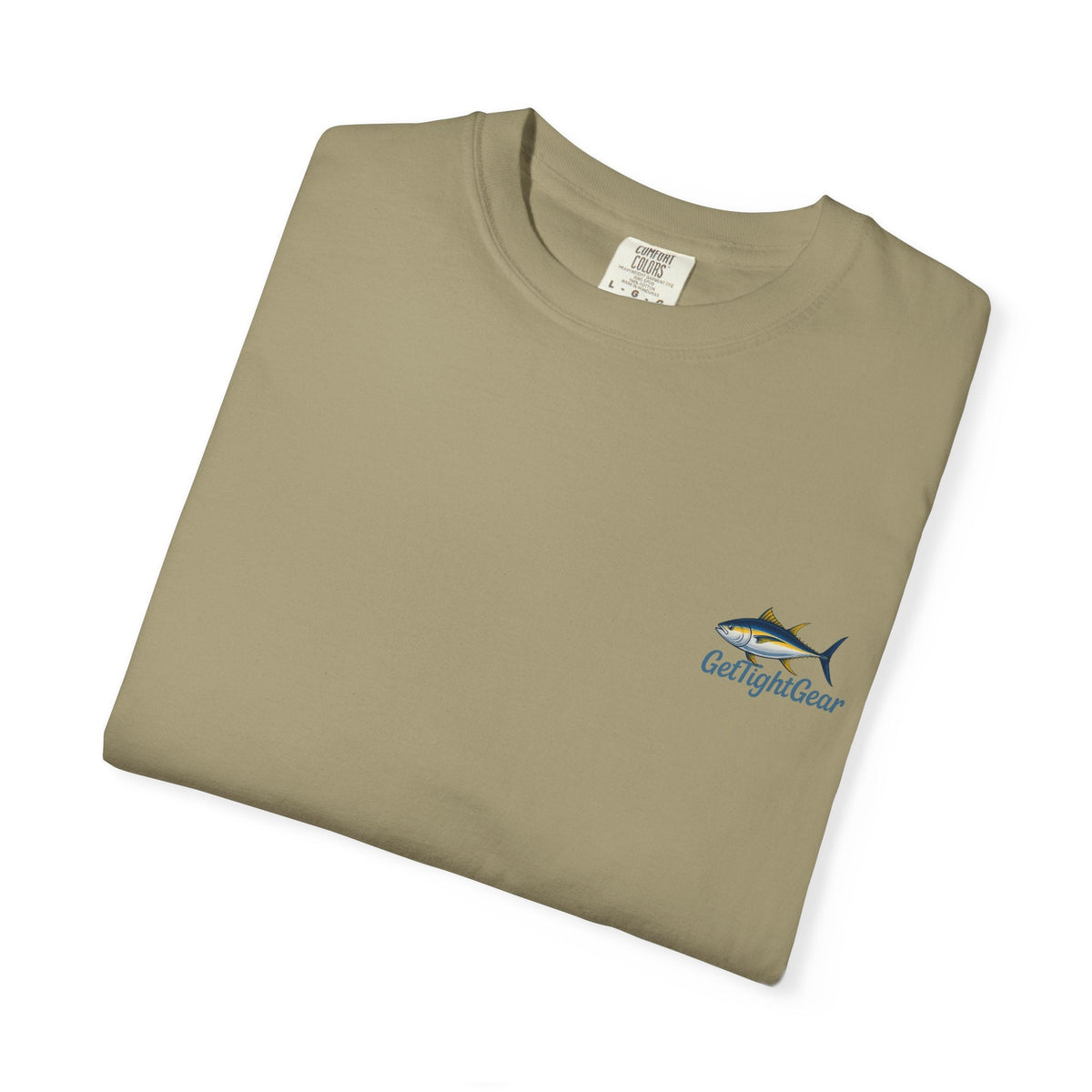 Unisex Fishing T-Shirt - 'The Tug is The Drug™' Garment - Dyed Tee for Anglers - Get Tight Gear
