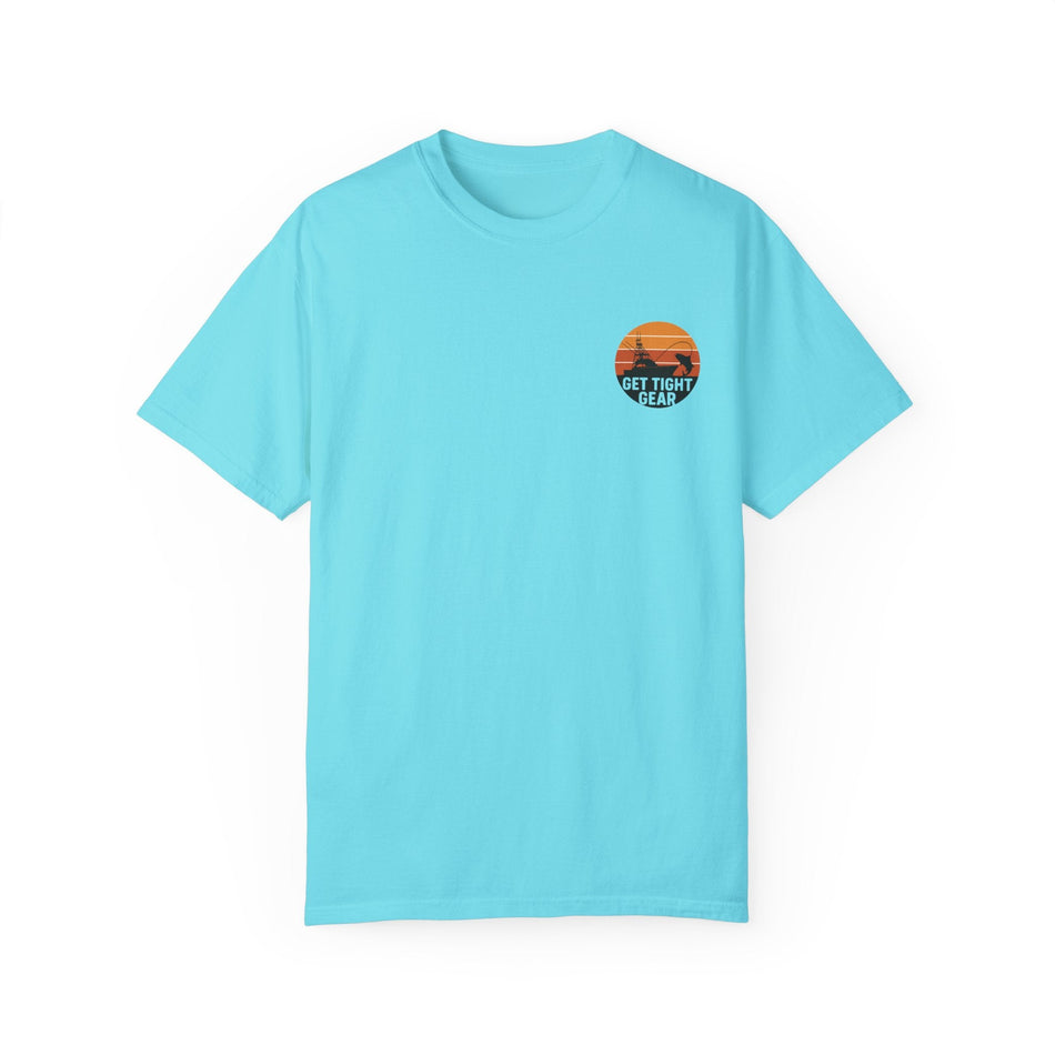 Unisex Garment - Dyed Fishing T-Shirt - Get Tight Fishing Gear - Get Tight Gear