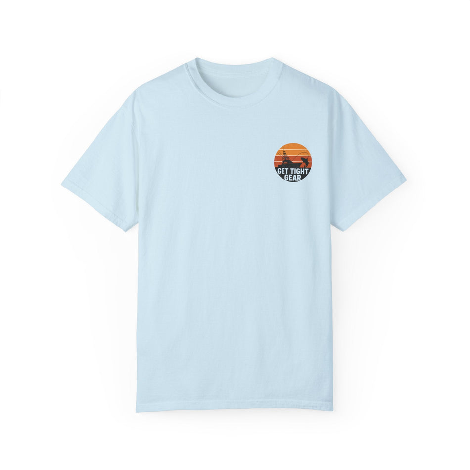 Unisex Garment - Dyed Fishing T-Shirt - Get Tight Fishing Gear - Get Tight Gear
