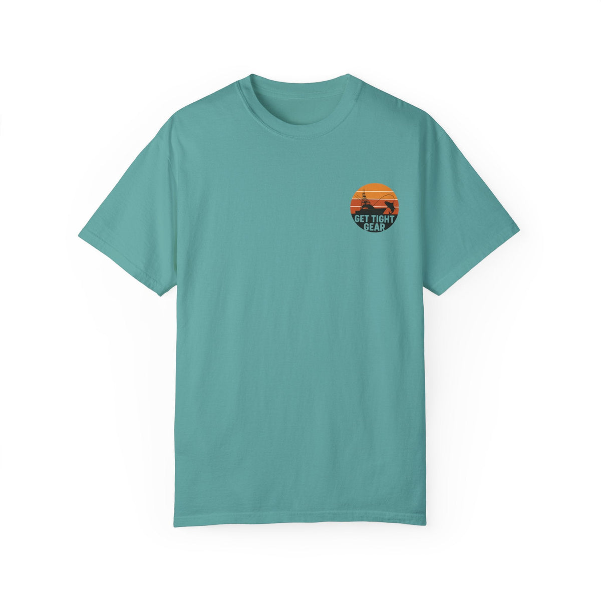 Unisex Garment - Dyed Fishing T-Shirt - Get Tight Fishing Gear - Get Tight Gear