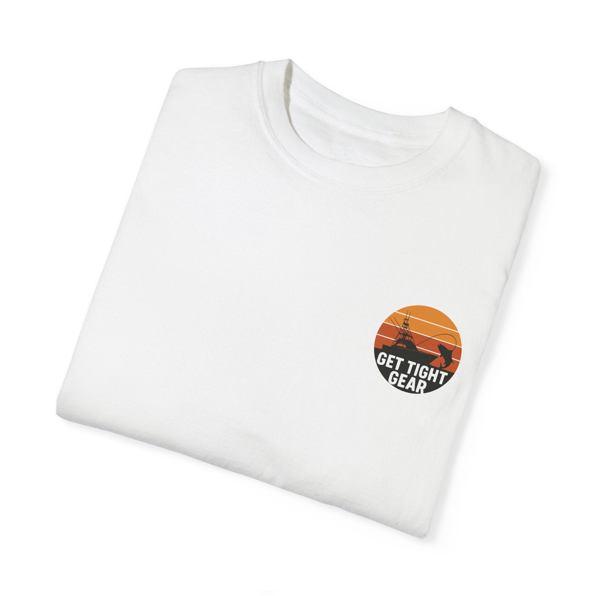 Unisex Garment - Dyed Fishing T-Shirt - Get Tight Fishing Gear - Get Tight Gear