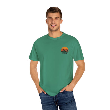 Unisex Garment - Dyed Fishing T-Shirt - Get Tight Fishing Gear - Get Tight Gear