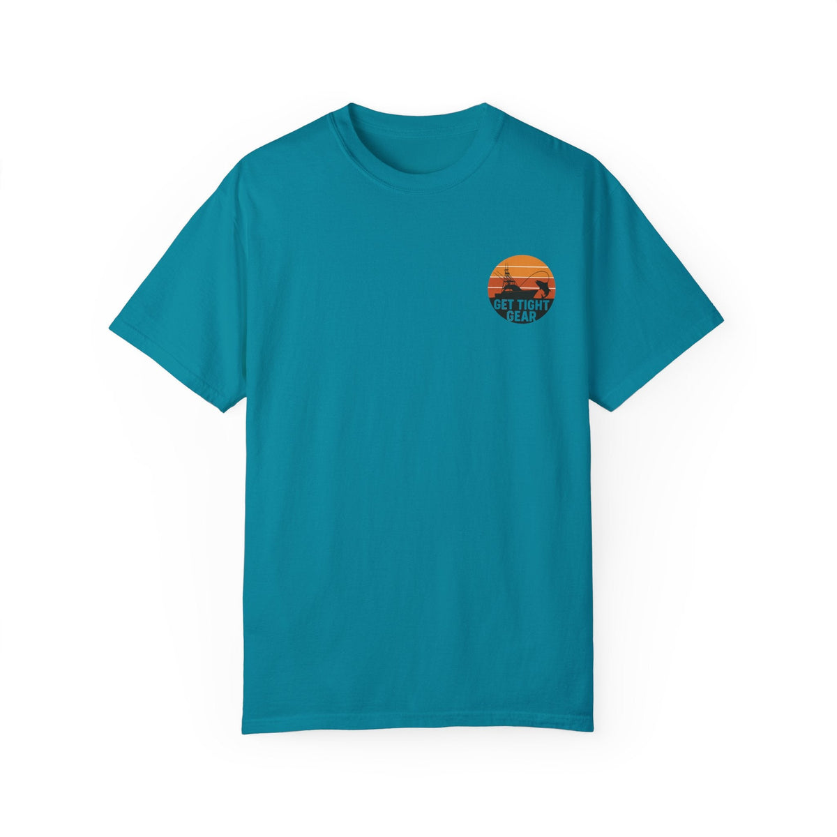 Unisex Garment - Dyed Fishing T-Shirt - Get Tight Fishing Gear - Get Tight Gear