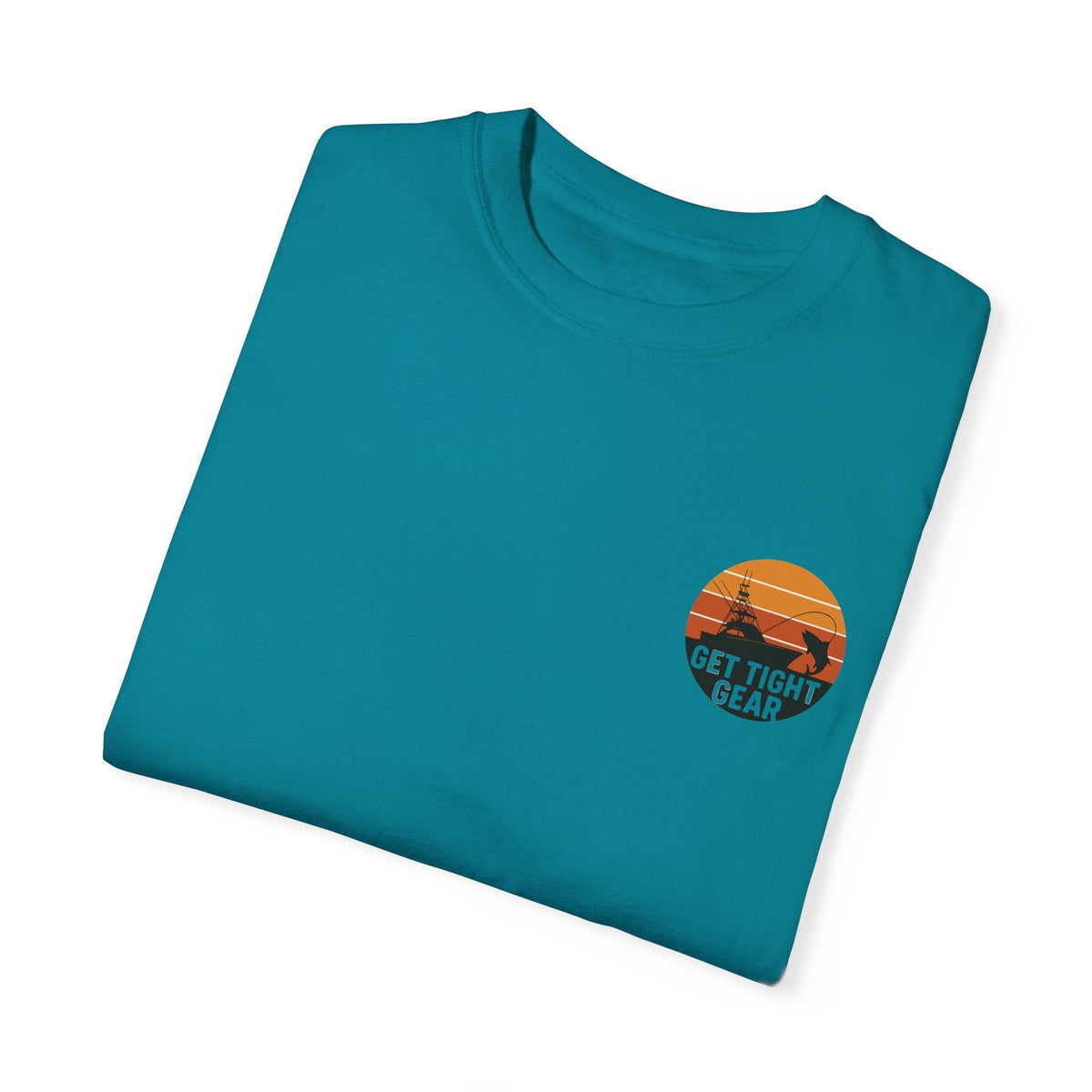 Unisex Garment - Dyed Fishing T-Shirt - Get Tight Fishing Gear - Get Tight Gear