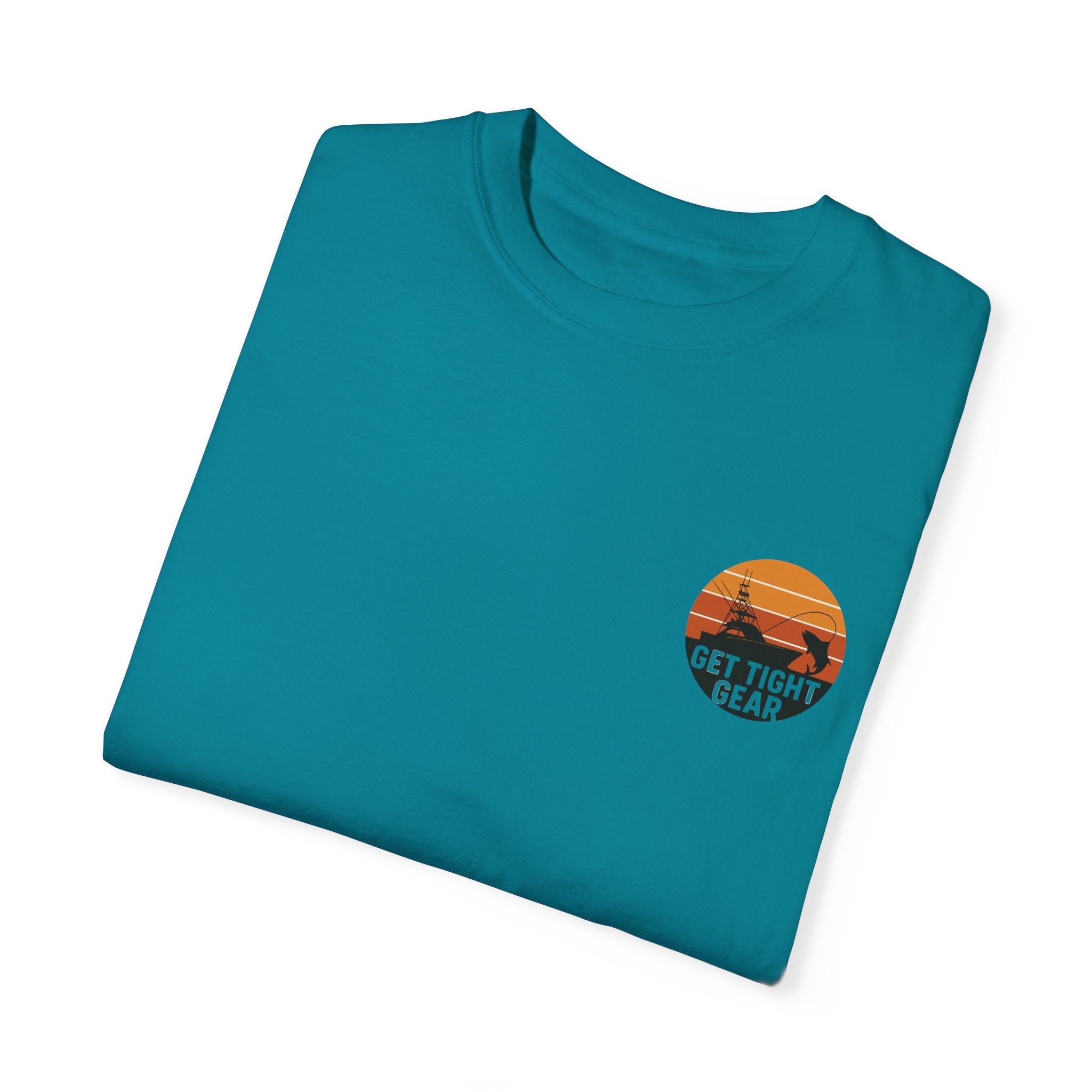 Unisex Garment - Dyed Fishing T-Shirt - Get Tight Fishing Gear - Get Tight Gear
