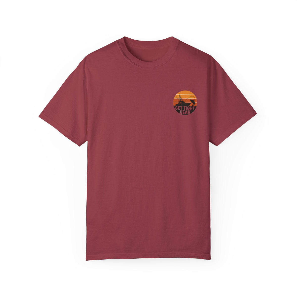 Unisex Garment - Dyed Fishing T-Shirt - Get Tight Fishing Gear - Get Tight Gear