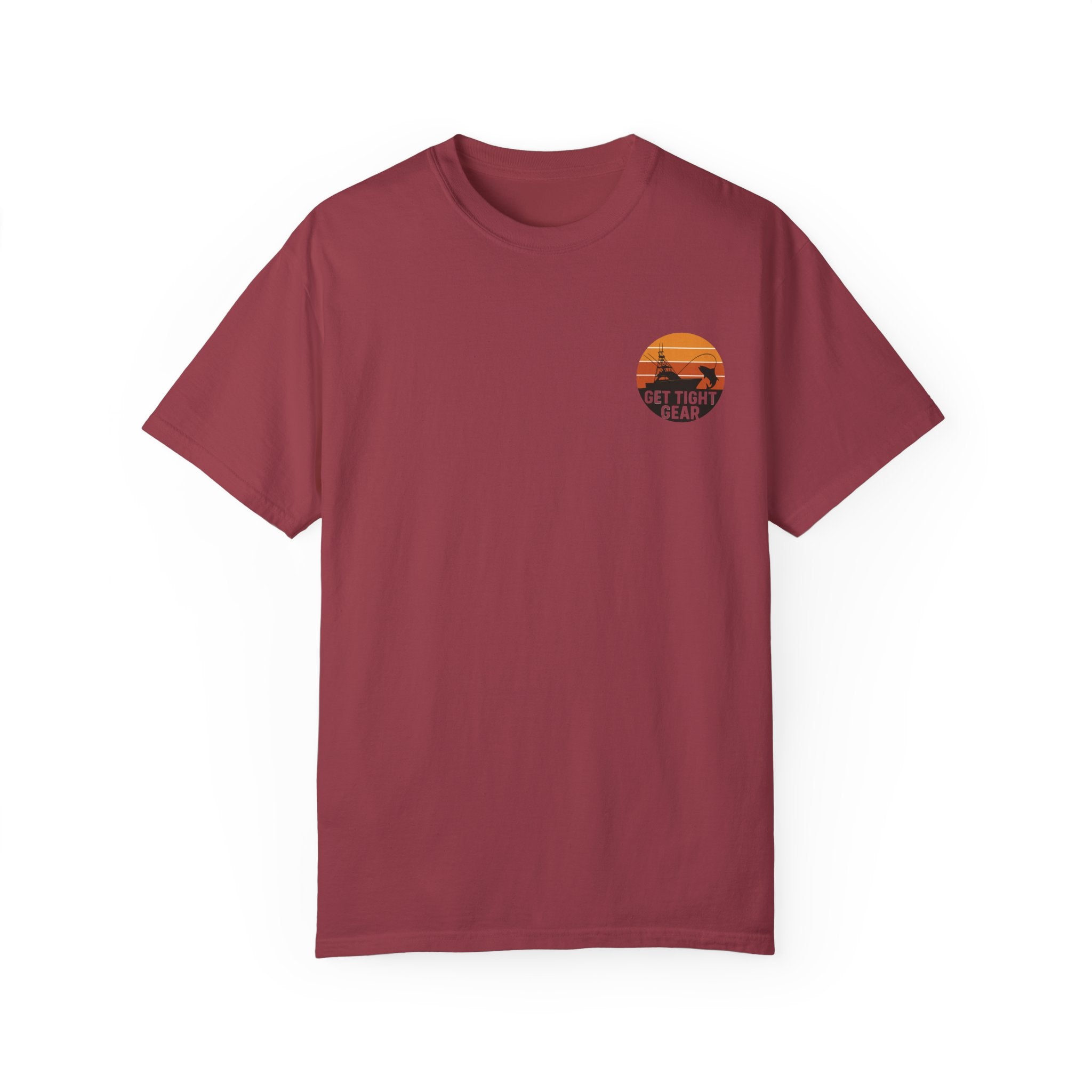Unisex Garment - Dyed Fishing T-Shirt - Get Tight Fishing Gear - Get Tight Gear